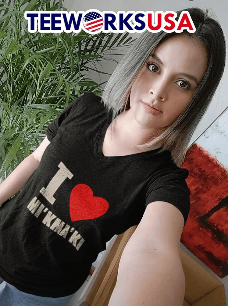 I Love Mi'kma'ki - Adult & Kids T-Shirts, Sweatshirts & Hoodies apparel design preview 7