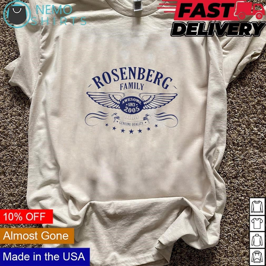 Rosenberg family trip - Adult & Kids T-Shirts, Sweatshirts & Hoodies apparel design preview 3