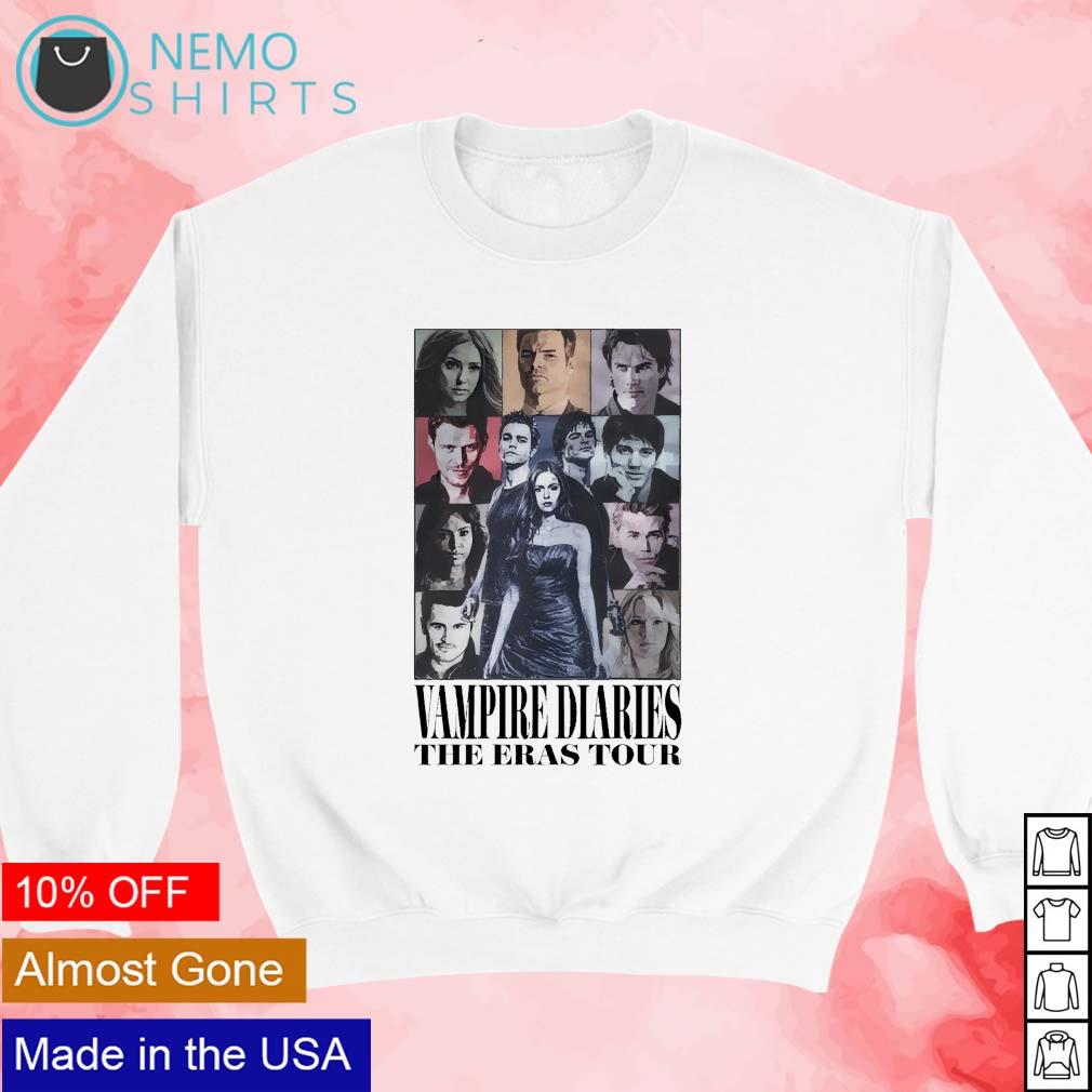 Vampire Diaries Elena Gilbert the Eras tour - Adult & Kids T-Shirts, Sweatshirts & Hoodies apparel design preview 3