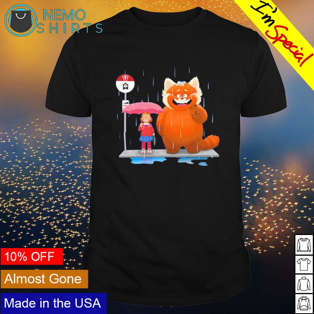Turning Red panda bus stop - Adult & Kids T-Shirts, Sweatshirts & Hoodies apparel design preview 1
