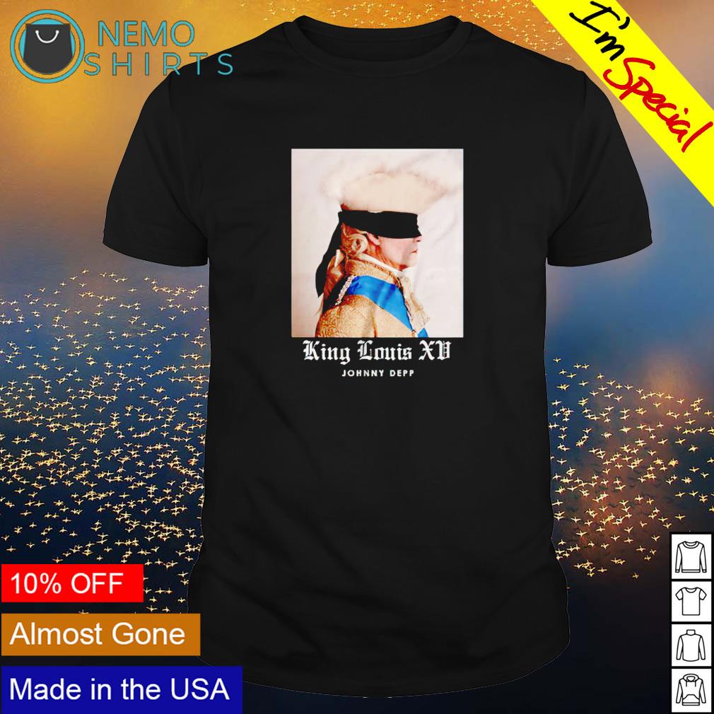 Johnny Depp as King Louis XV - Adult & Kids T-Shirts, Sweatshirts & Hoodies apparel design preview 1