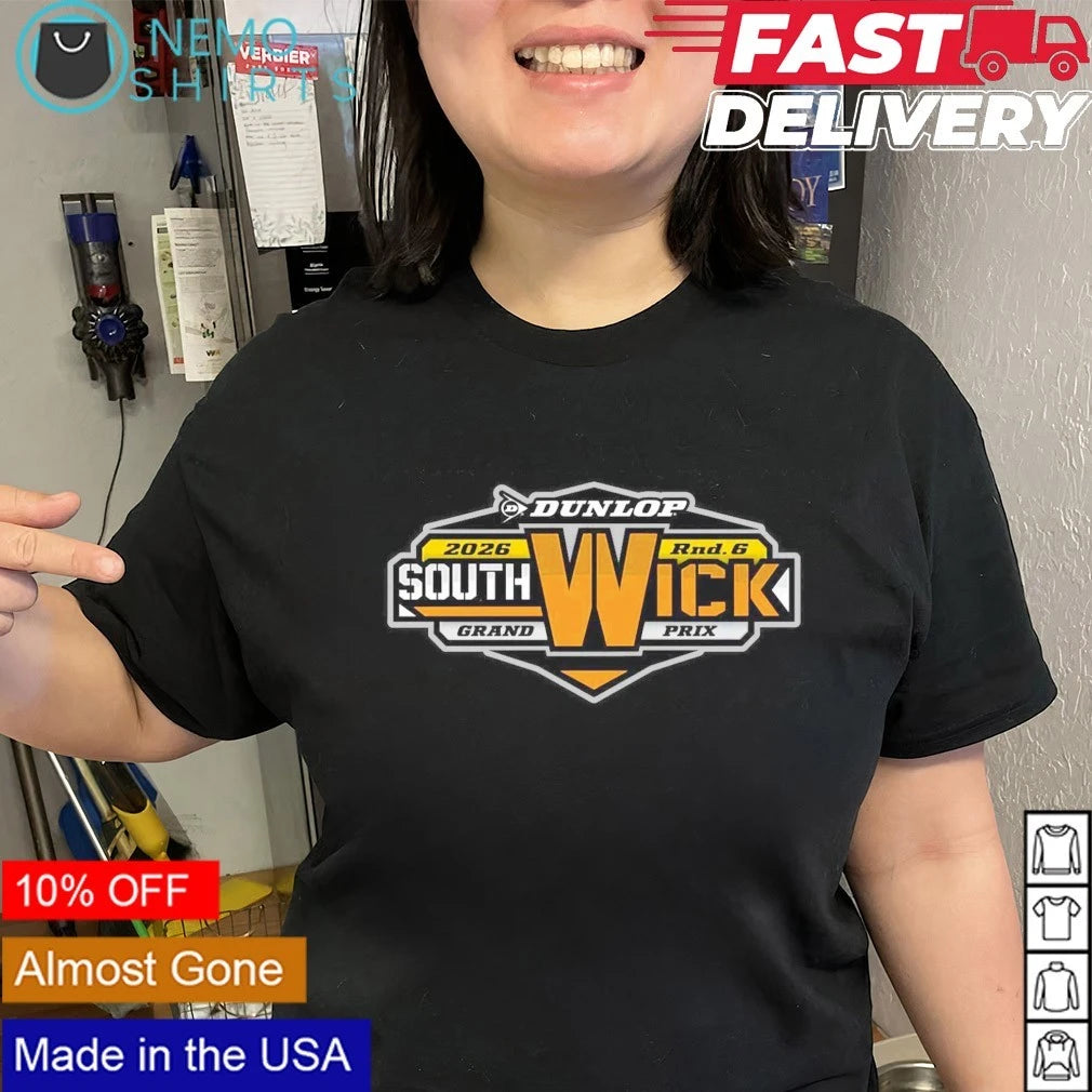 Dunlop Southwick Grand Prix 2026 - Adult & Kids T-Shirts, Sweatshirts & Hoodies apparel design preview 2
