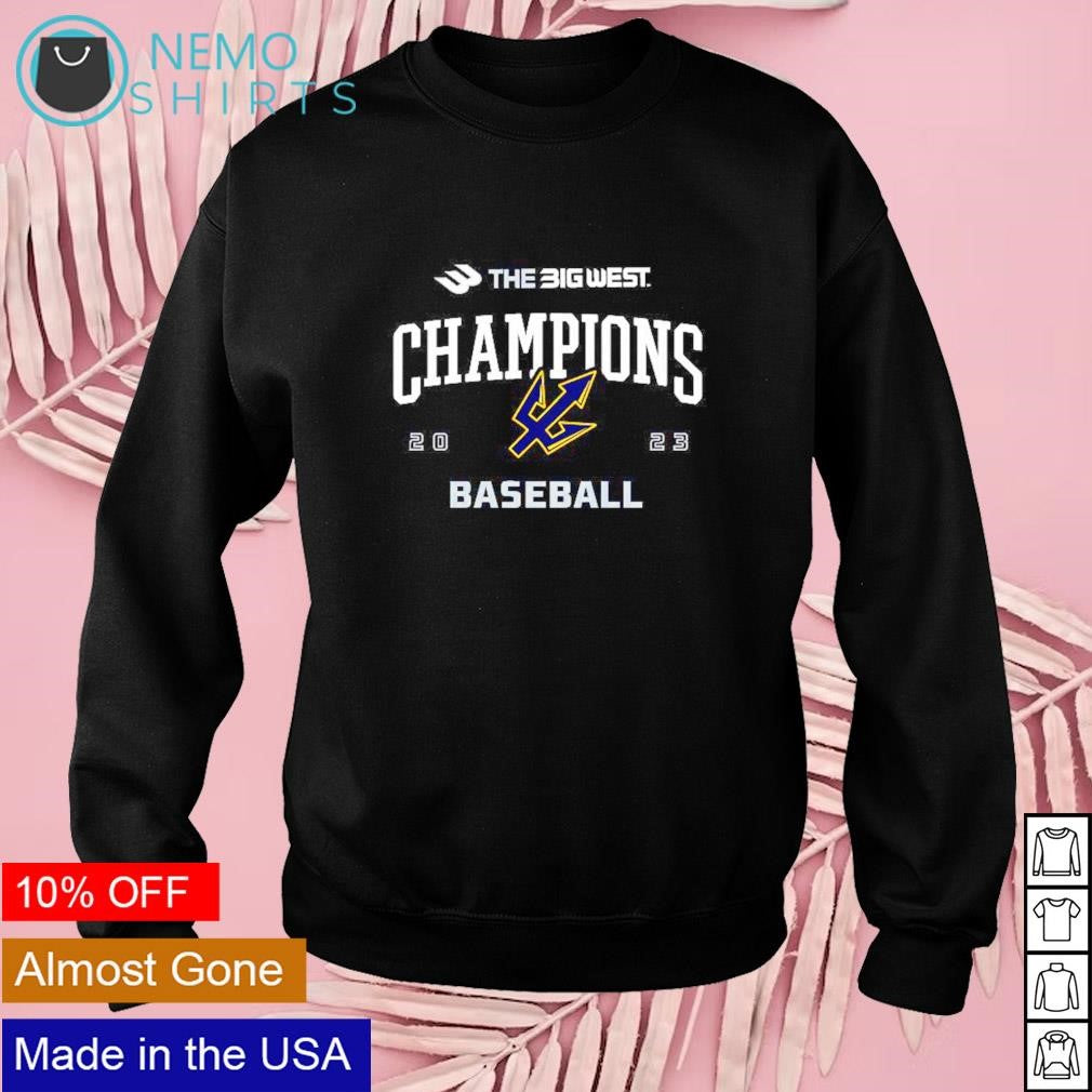 Big West UC San Diego Tritons baseball champions 2023 - Adult & Kids T-Shirts, Sweatshirts & Hoodies apparel design preview 3