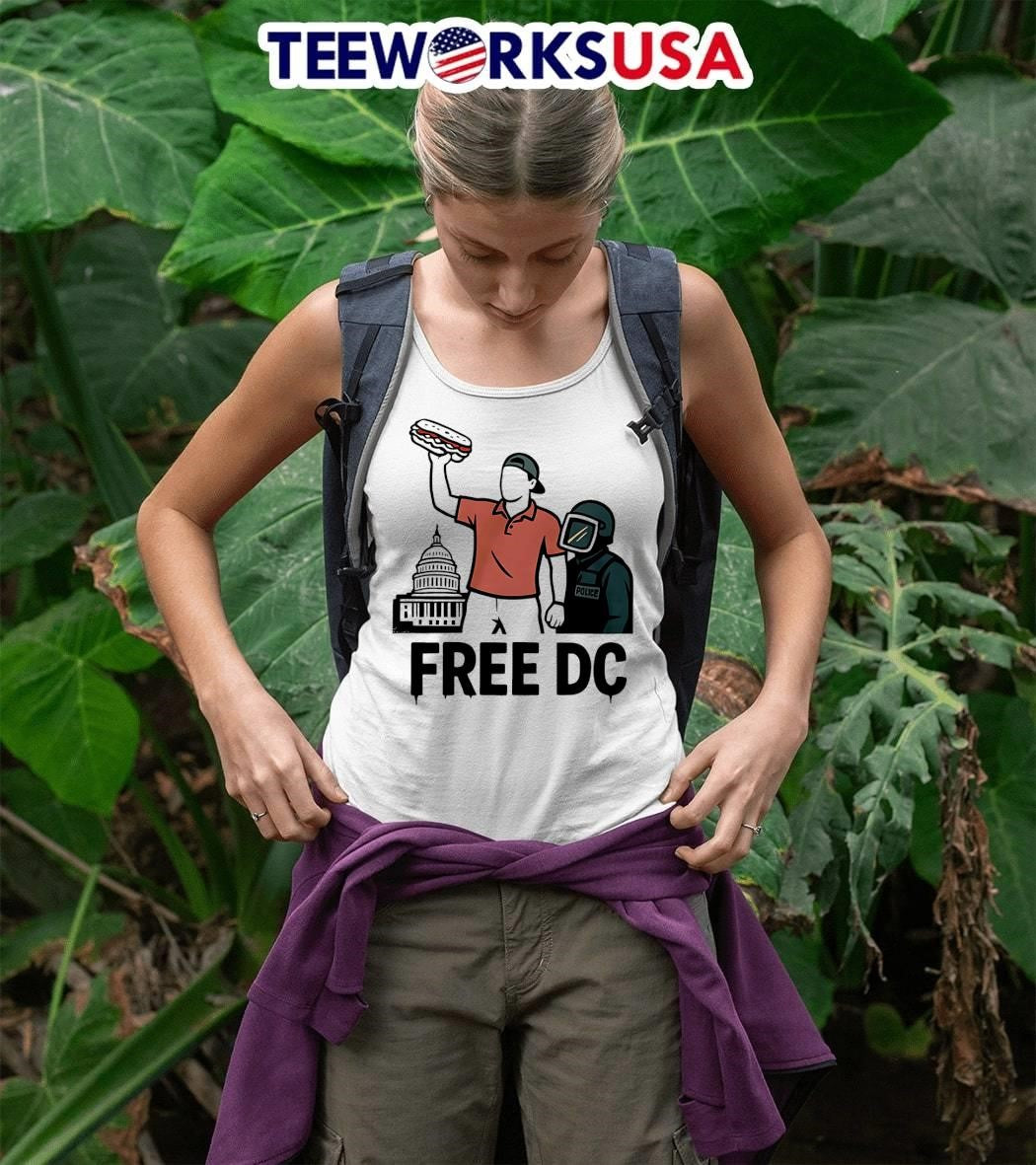Free DC Sandwich Guy - Adult & Kids T-Shirts, Sweatshirts & Hoodies apparel design preview 5