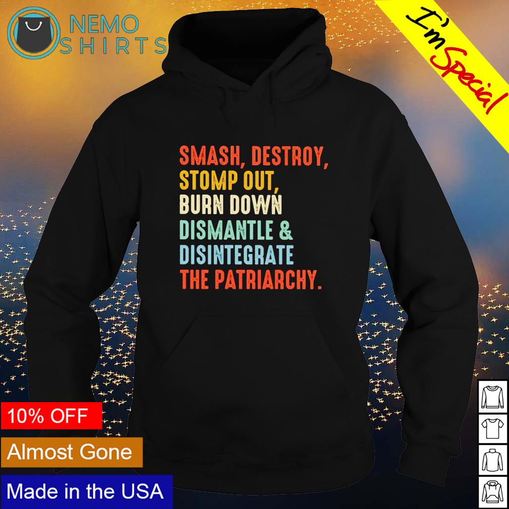 Smash destroy stomp out born down - Adult & Kids T-Shirts, Sweatshirts & Hoodies apparel design preview 2