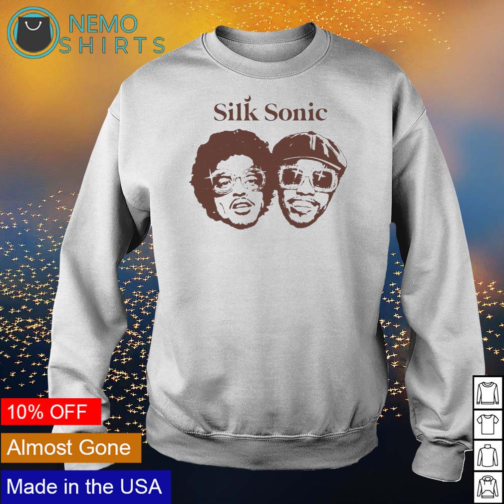Silk Sonic Bruno Mars Anderson Paak - Adult & Kids T-Shirts, Sweatshirts & Hoodies apparel design preview 4