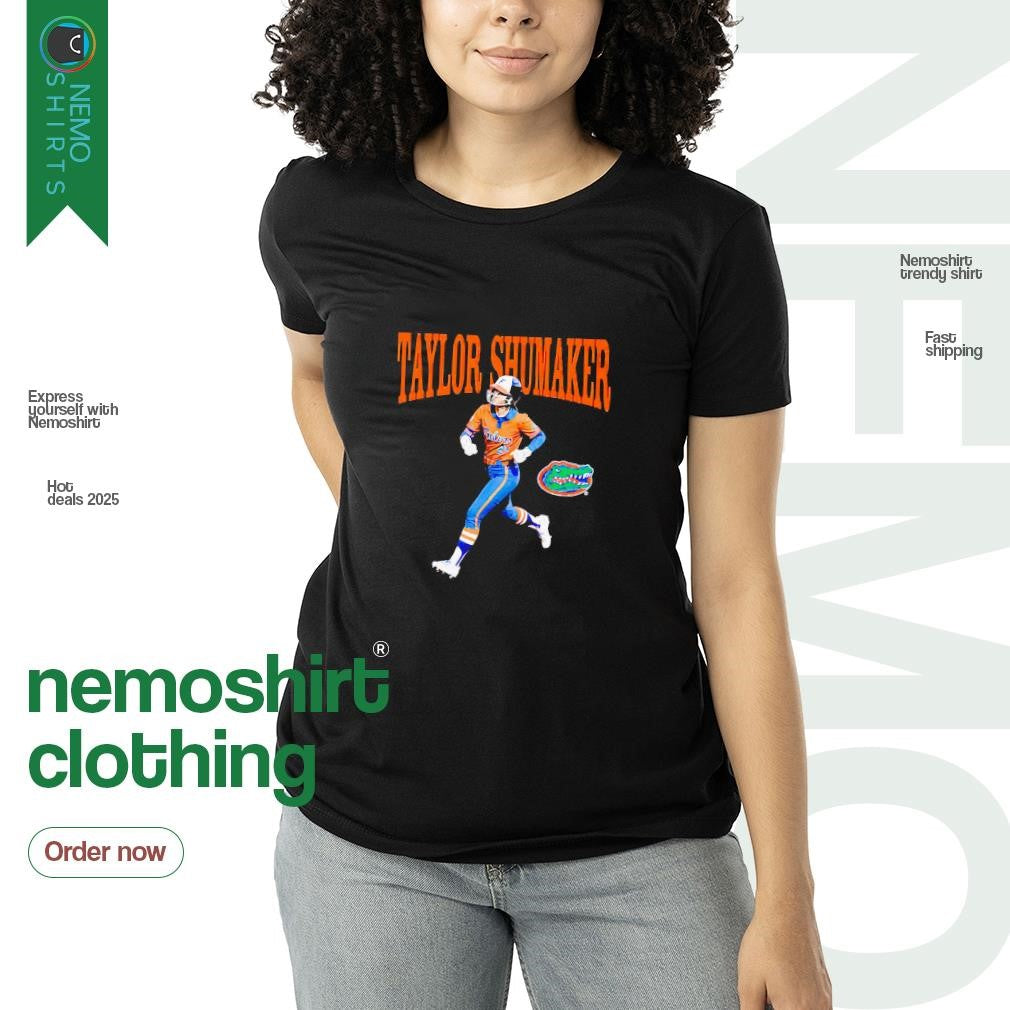 Taylor Shumaker Florida Gators softball portrait - Adult & Kids T-Shirts, Sweatshirts & Hoodies apparel design preview 3