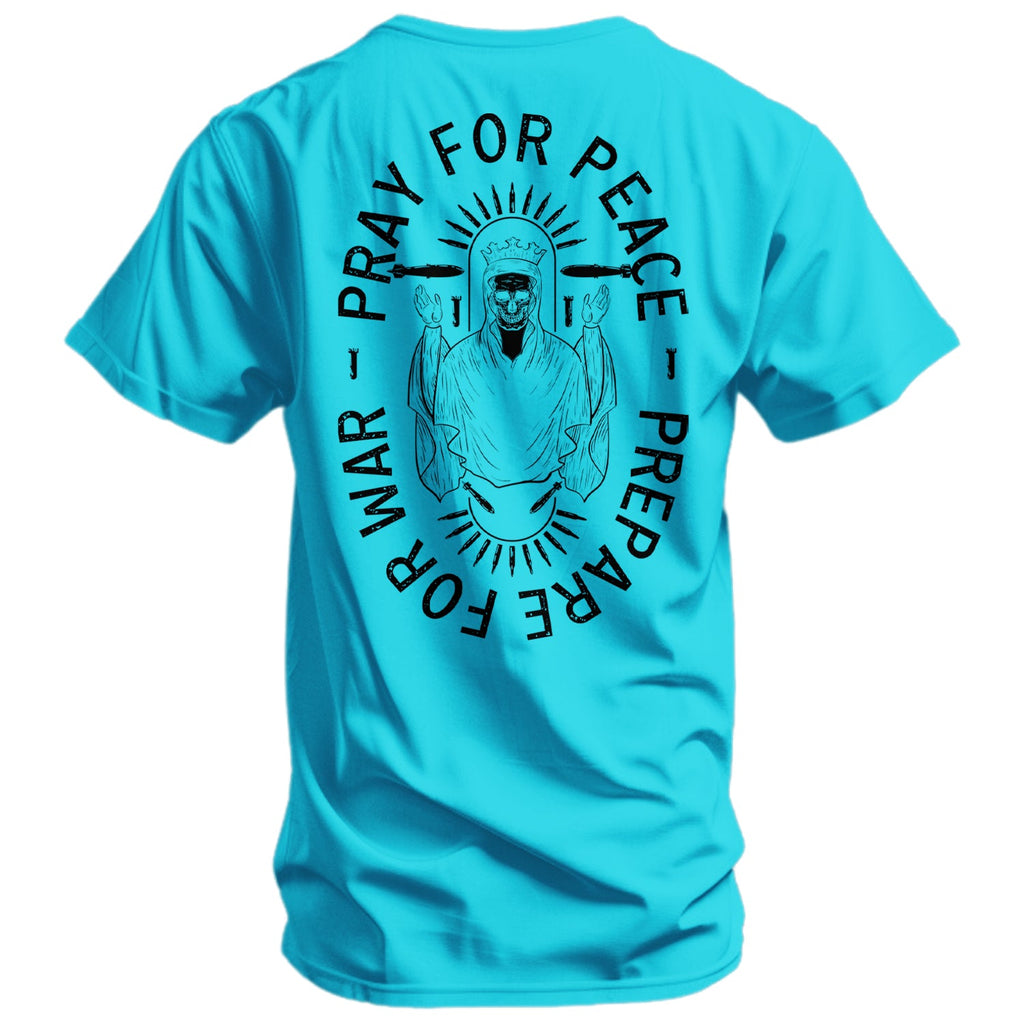 Pray For Peace. Prepare War. Men's - Adult & Kids T-Shirts, Sweatshirts & Hoodies apparel design preview 12