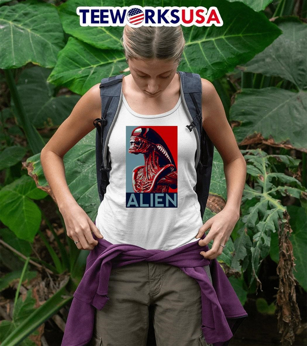 Xenomorph Retro Alien Movie - Adult & Kids T-Shirts, Sweatshirts & Hoodies apparel design preview 5