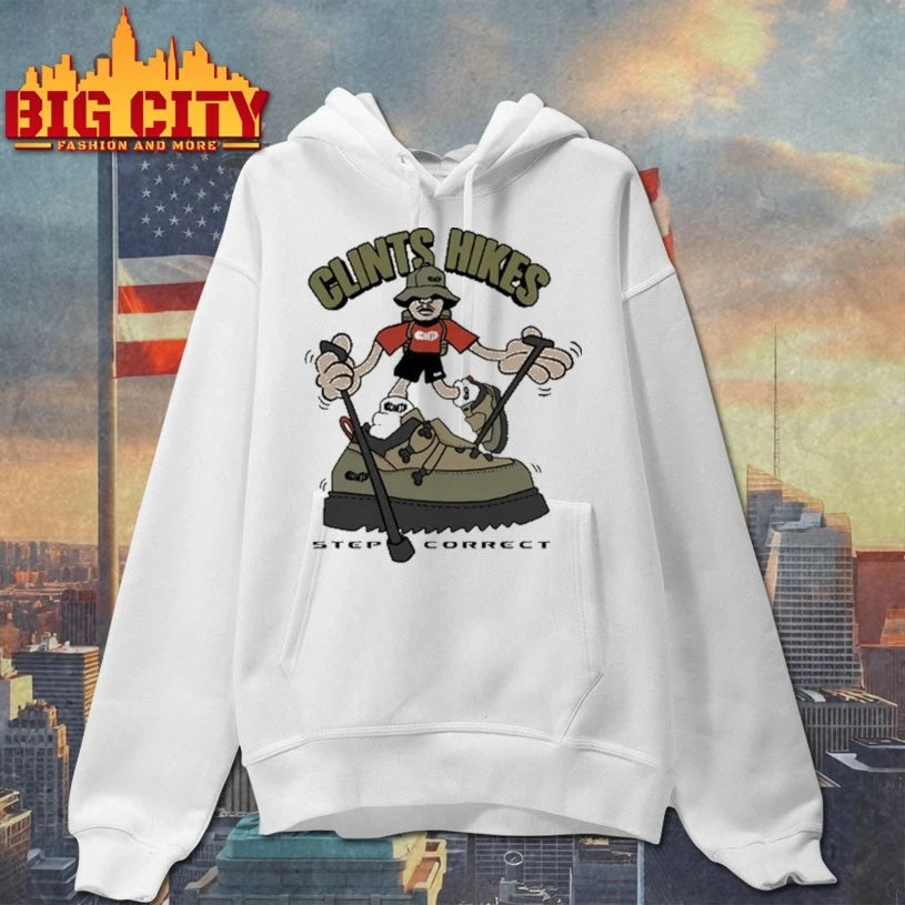 Clints Inc Hikes Step Concert - Adult & Kids T-Shirts, Sweatshirts & Hoodies apparel design preview 2