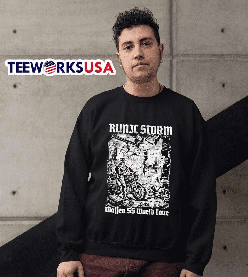 Waffen 44 World Tour - Adult & Kids T-Shirts, Sweatshirts & Hoodies apparel design preview 6