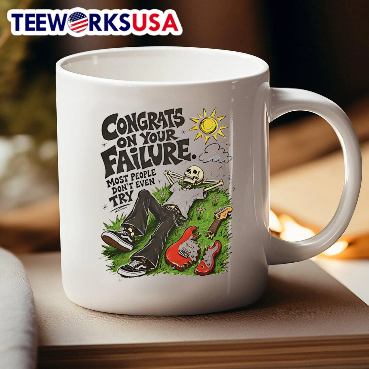 Congrats On Your Failure Most People Don't Even Try - Adult & Kids T-Shirts, Sweatshirts & Hoodies apparel design preview 4