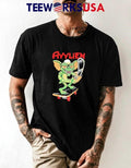 Rubberhose skateboarding gremlin ayylien - Adult & Kids T-Shirts, Sweatshirts & Hoodies apparel design preview 1