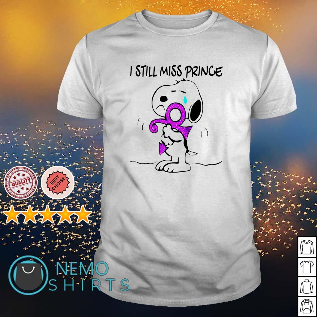 Snoopy I still miss prince - Adult & Kids T-Shirts, Sweatshirts & Hoodies apparel design preview 1