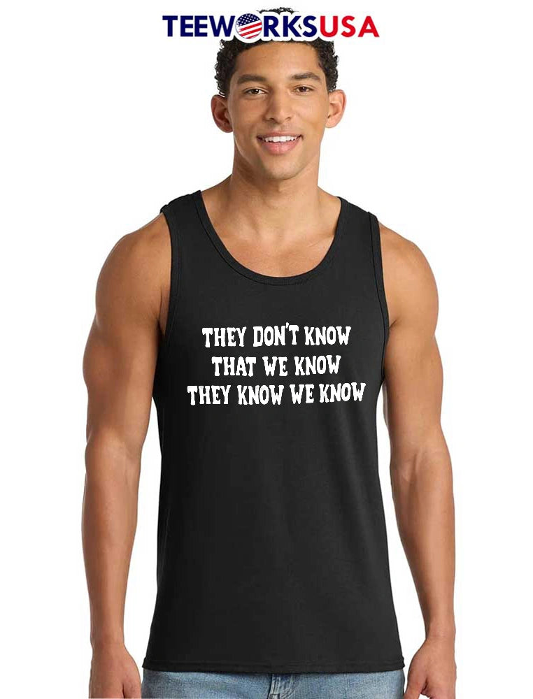 They Dont Know That We Clay Lettering Text Black - Adult & Kids T-Shirts, Sweatshirts & Hoodies apparel design preview 6