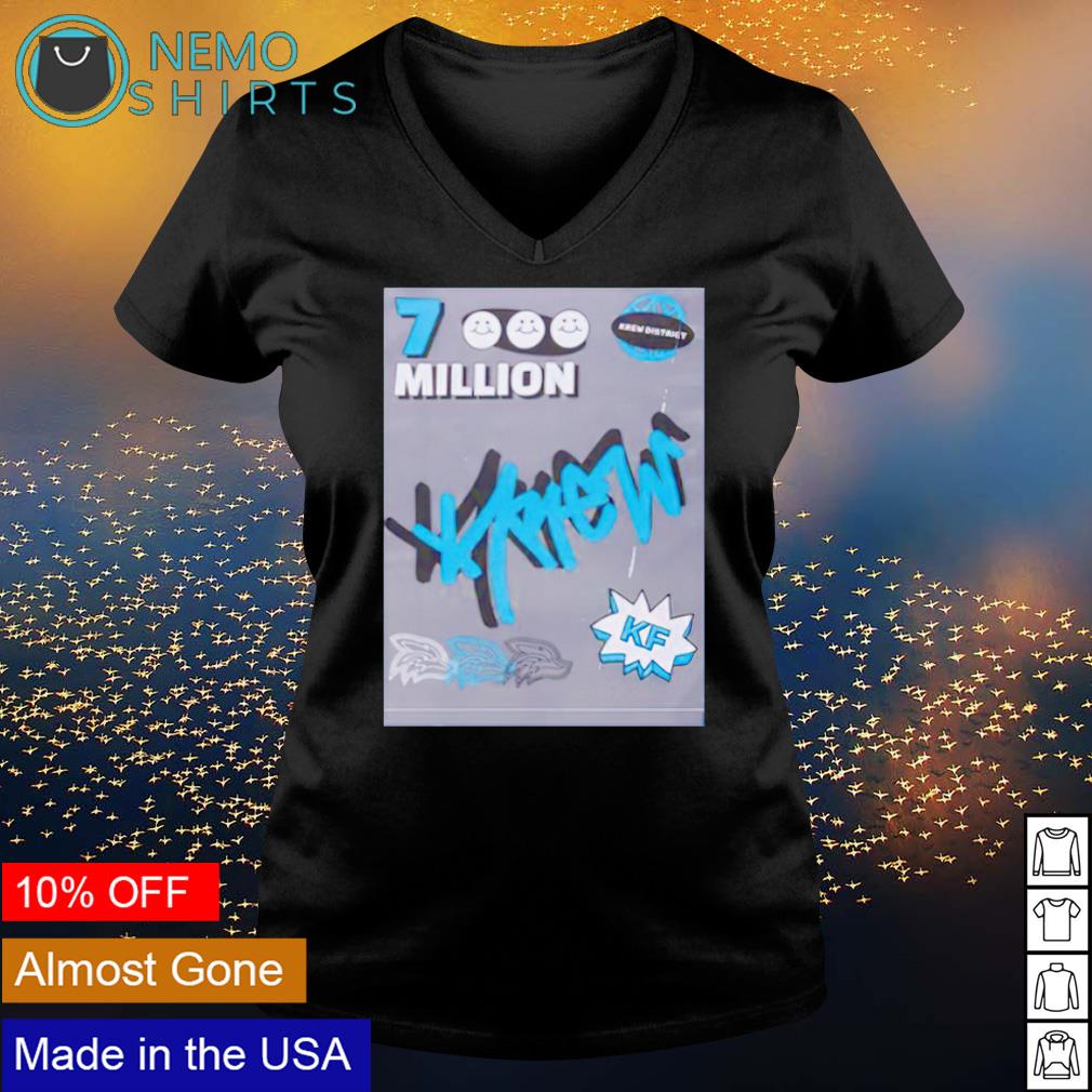 7 million krew - Adult & Kids T-Shirts, Sweatshirts & Hoodies apparel design preview 5