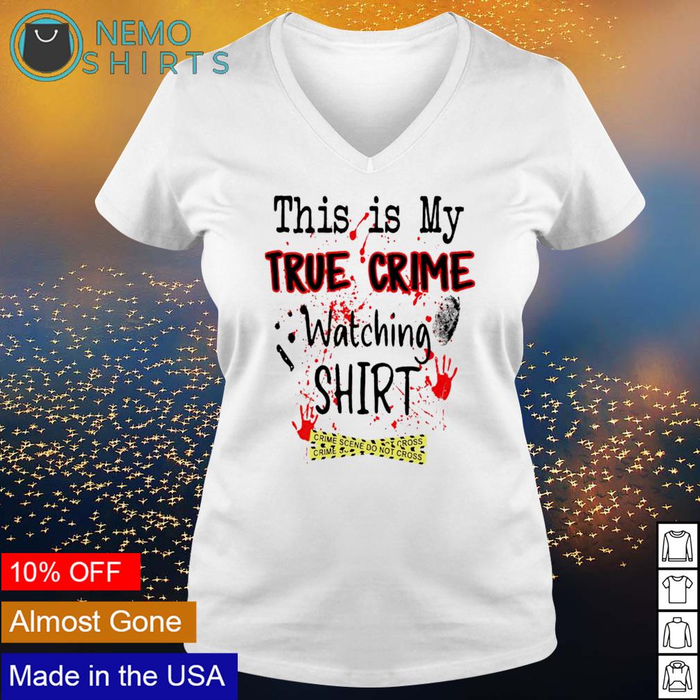 Halloween this is my true crime watching - Adult & Kids T-Shirts, Sweatshirts & Hoodies apparel design preview 5