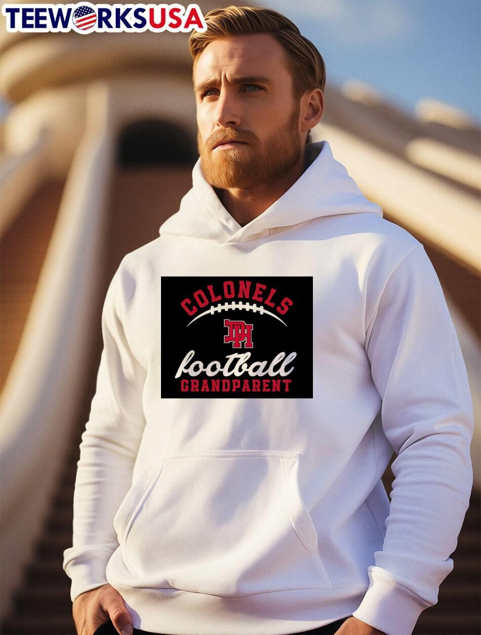 Dixie Youth Colonels Football Grandparent - Adult & Kids T-Shirts, Sweatshirts & Hoodies apparel design preview 2