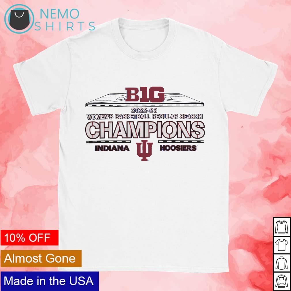 Indiana Hoosiers big womens basketball regular season - Adult & Kids T-Shirts, Sweatshirts & Hoodies apparel design preview 1