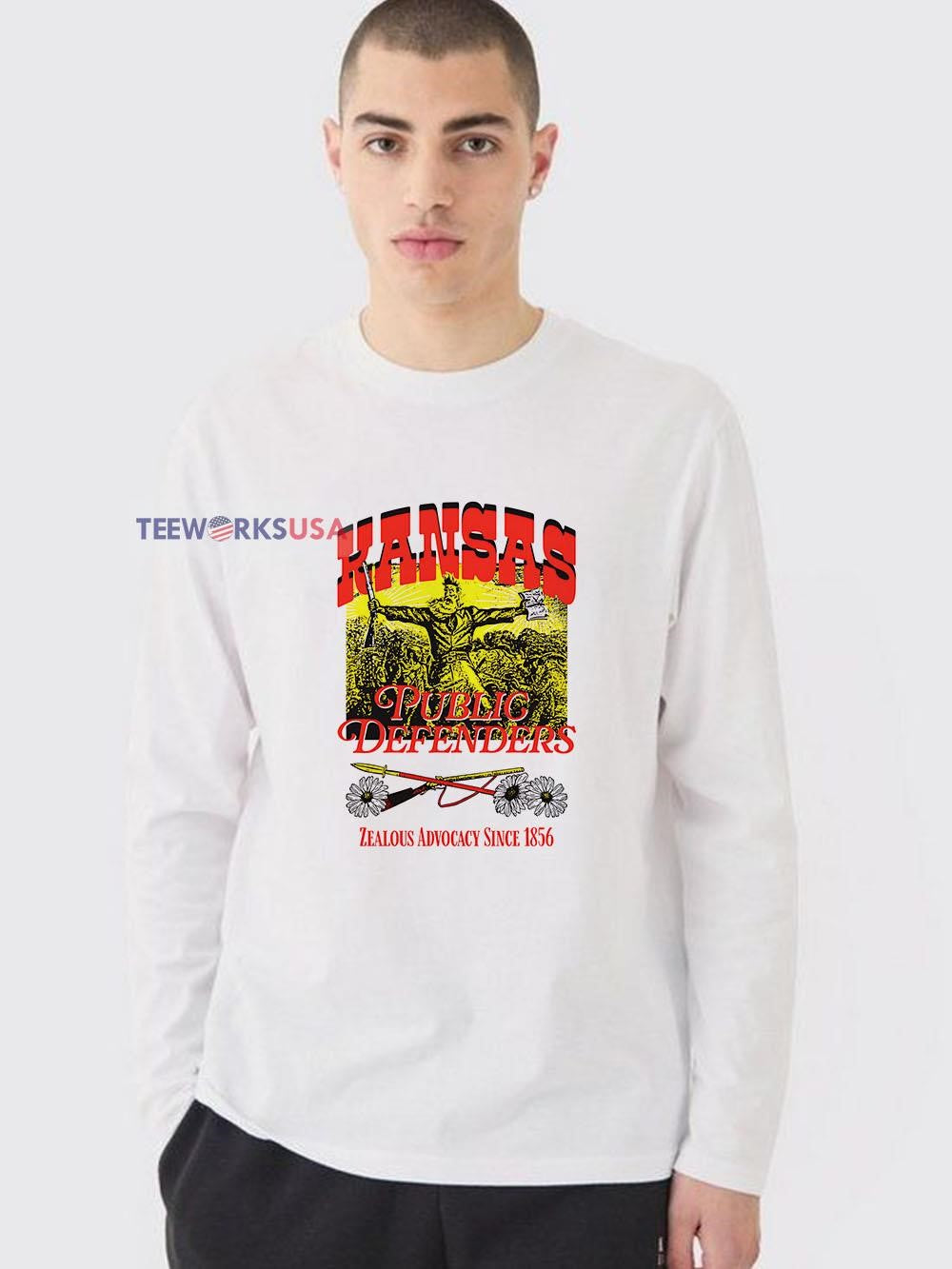 Kansas public defenders Zealous advocacy since 1856 - Adult & Kids T-Shirts, Sweatshirts & Hoodies apparel design preview 3