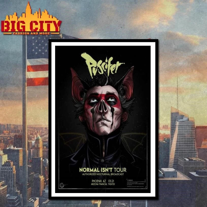 Puscifer 03.21.2026 Arizona Financial Theatre - Adult & Kids T-Shirts, Sweatshirts & Hoodies apparel design preview 4