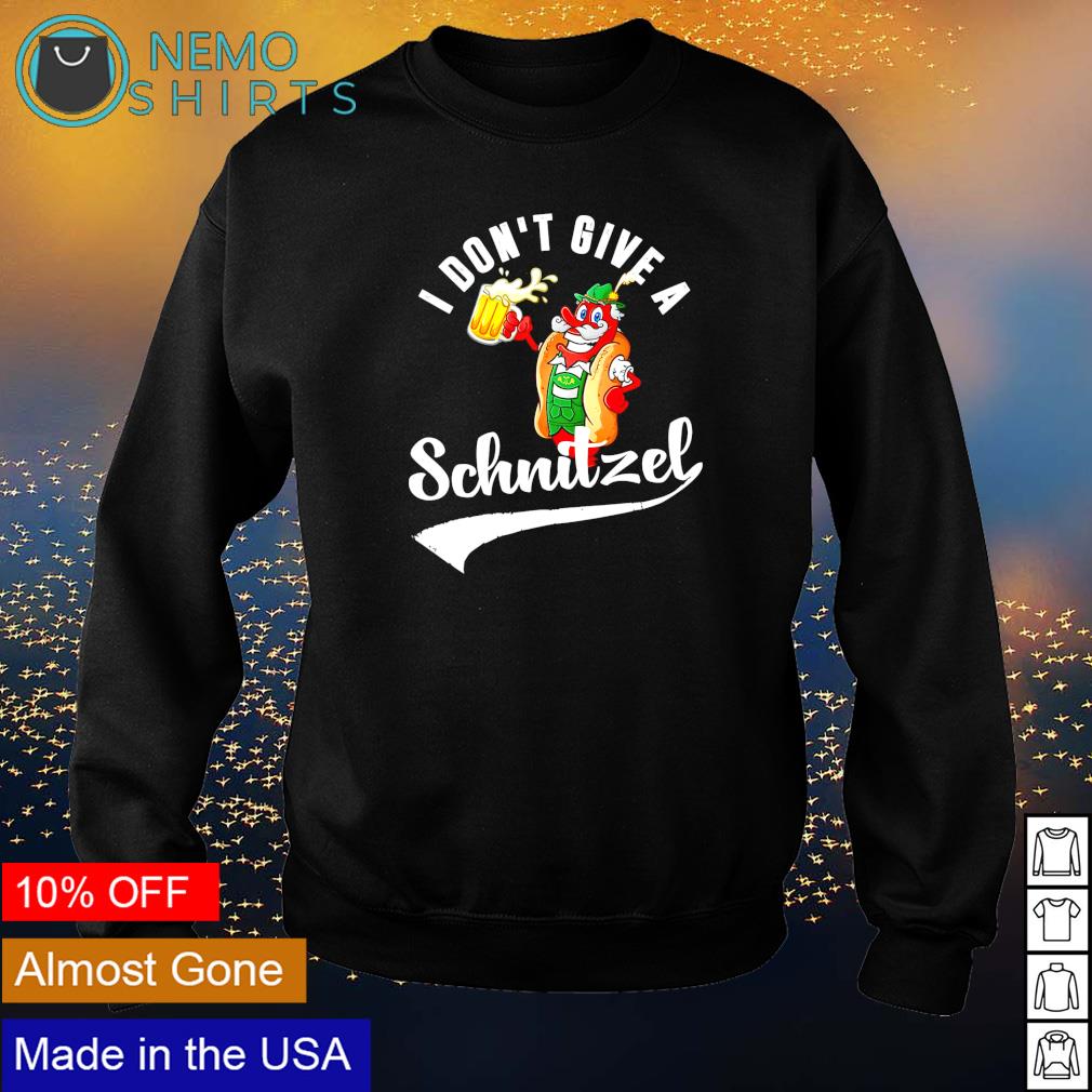 I don't give a Schnitzel - Adult & Kids T-Shirts, Sweatshirts & Hoodies apparel design preview 4