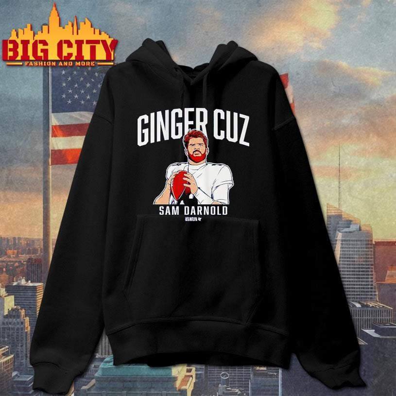 Sam Darnold Ginger Cuz - Adult & Kids T-Shirts, Sweatshirts & Hoodies apparel design preview 2