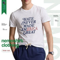 Hate never made America great - Adult & Kids T-Shirts, Sweatshirts & Hoodies apparel design preview 1