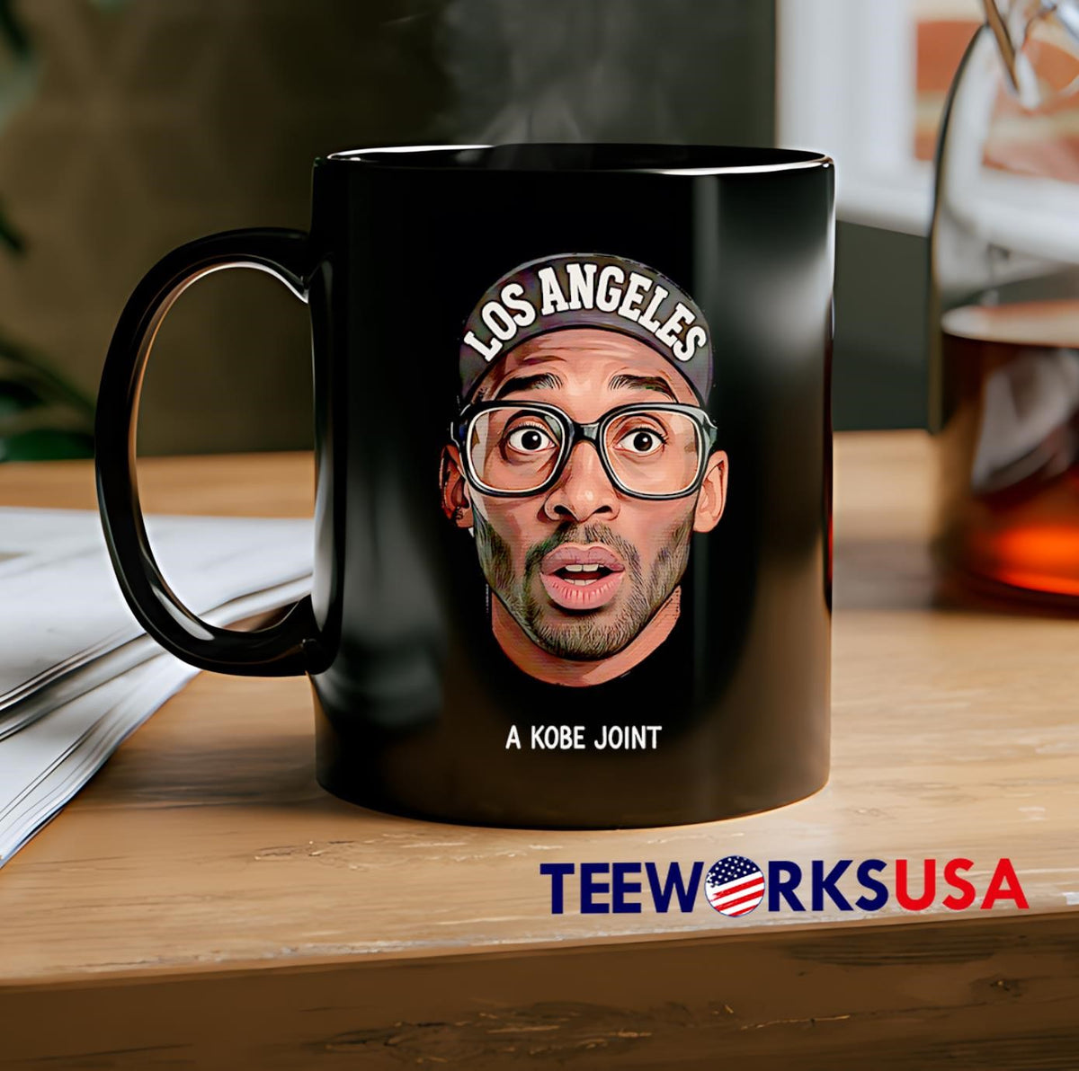 A Kobe Joint Big head Los Angeles - Adult & Kids T-Shirts, Sweatshirts & Hoodies apparel design preview 2