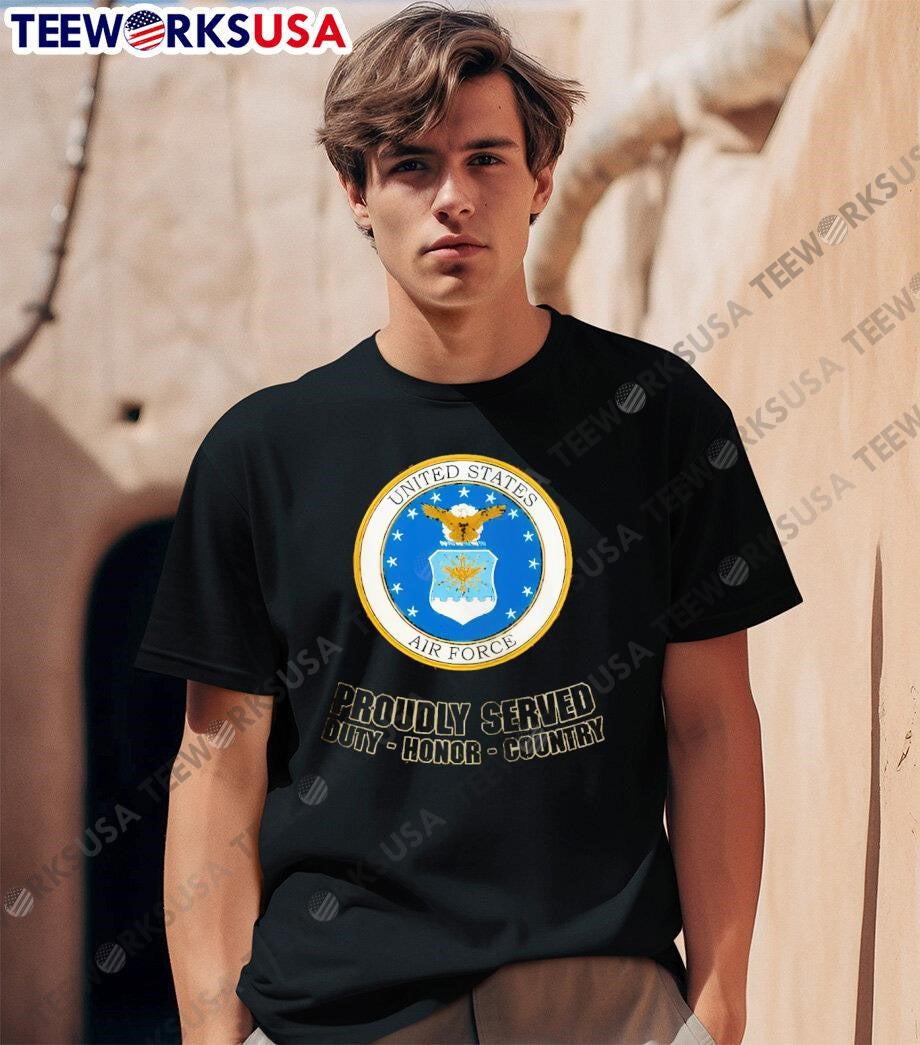 U.S. Air Force Veterans Camouflage Hawaiian - Adult & Kids T-Shirts, Sweatshirts & Hoodies apparel design preview 1