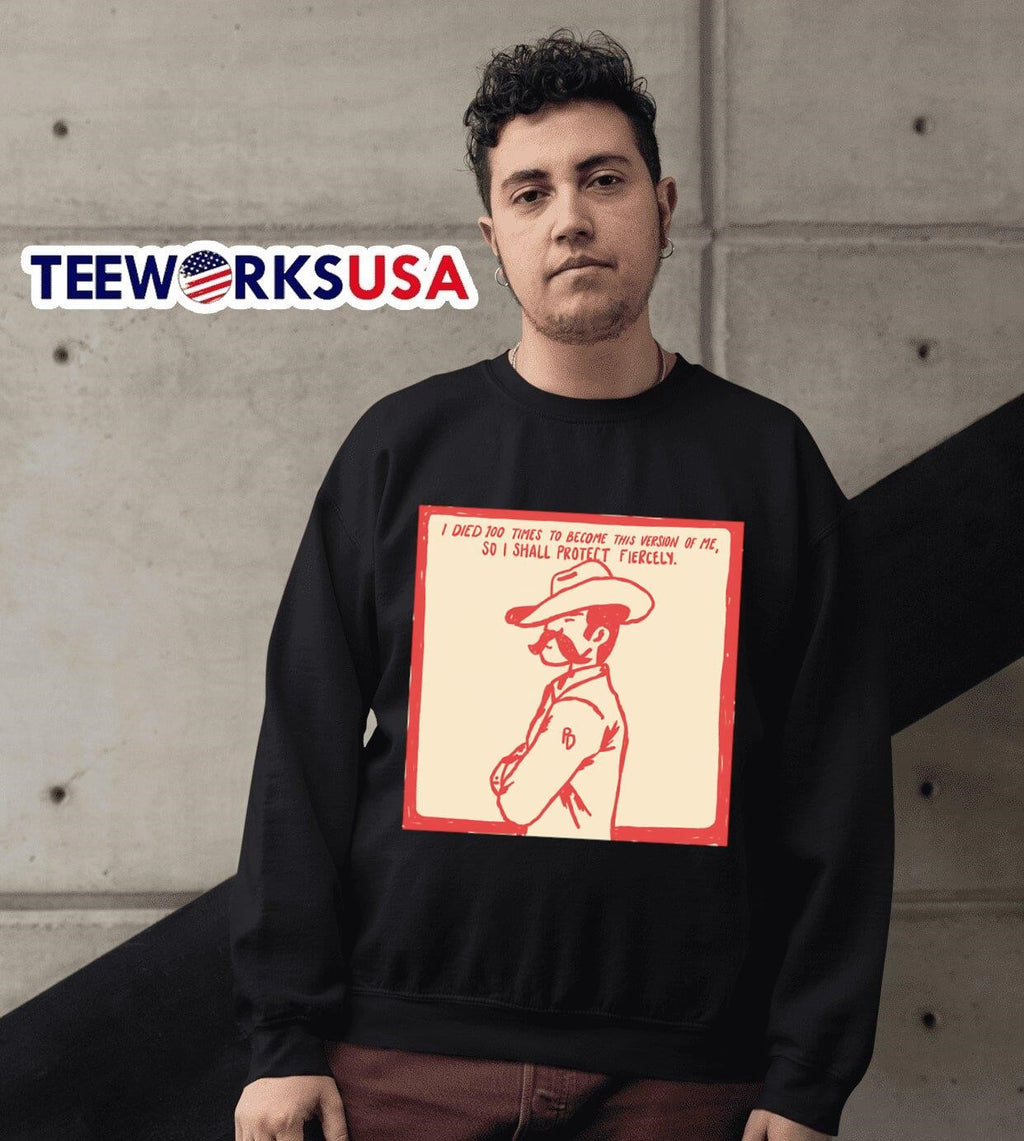 I died 100 times to become this version of me so - Adult & Kids T-Shirts, Sweatshirts & Hoodies apparel design preview 6