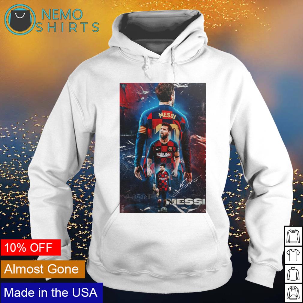 Lionel Messi thank for the memories - Adult & Kids T-Shirts, Sweatshirts & Hoodies apparel design preview 2