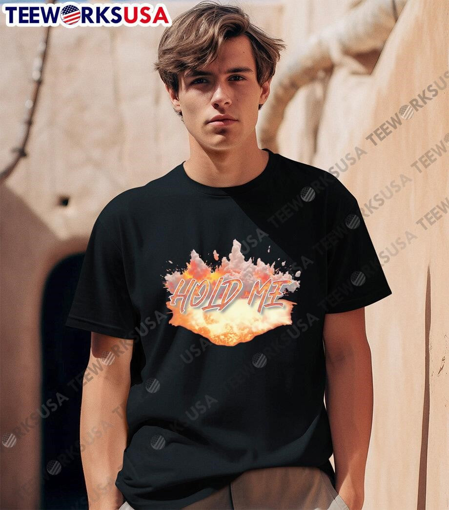 Hold Me bomb explosion - Adult & Kids T-Shirts, Sweatshirts & Hoodies apparel design preview 1
