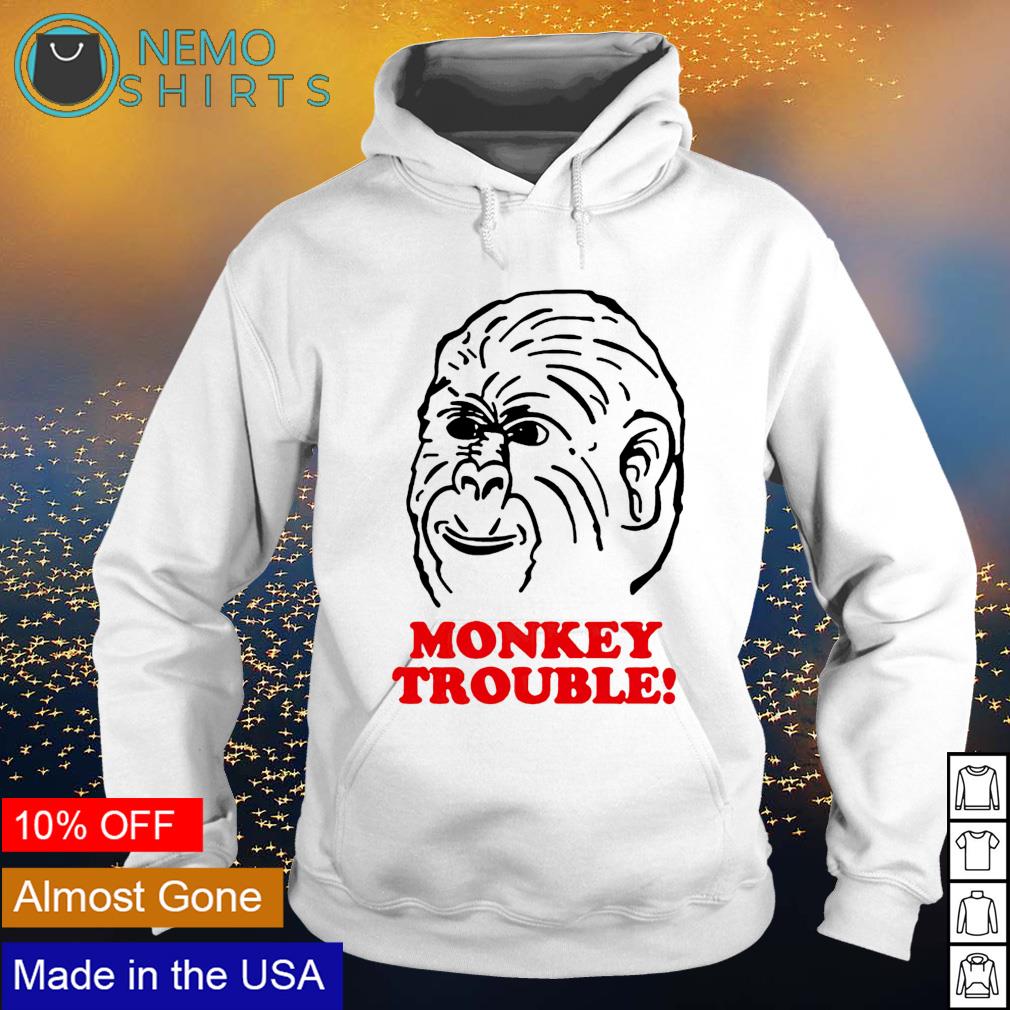 Monkey trouble - Adult & Kids T-Shirts, Sweatshirts & Hoodies apparel design preview 2