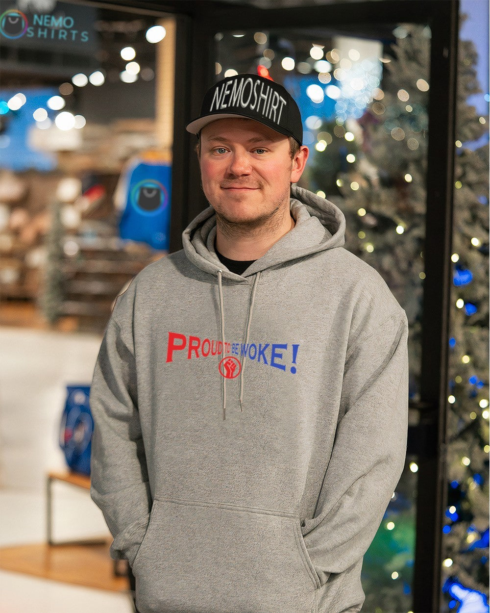 Proud to be woke - Adult & Kids T-Shirts, Sweatshirts & Hoodies apparel design preview 3