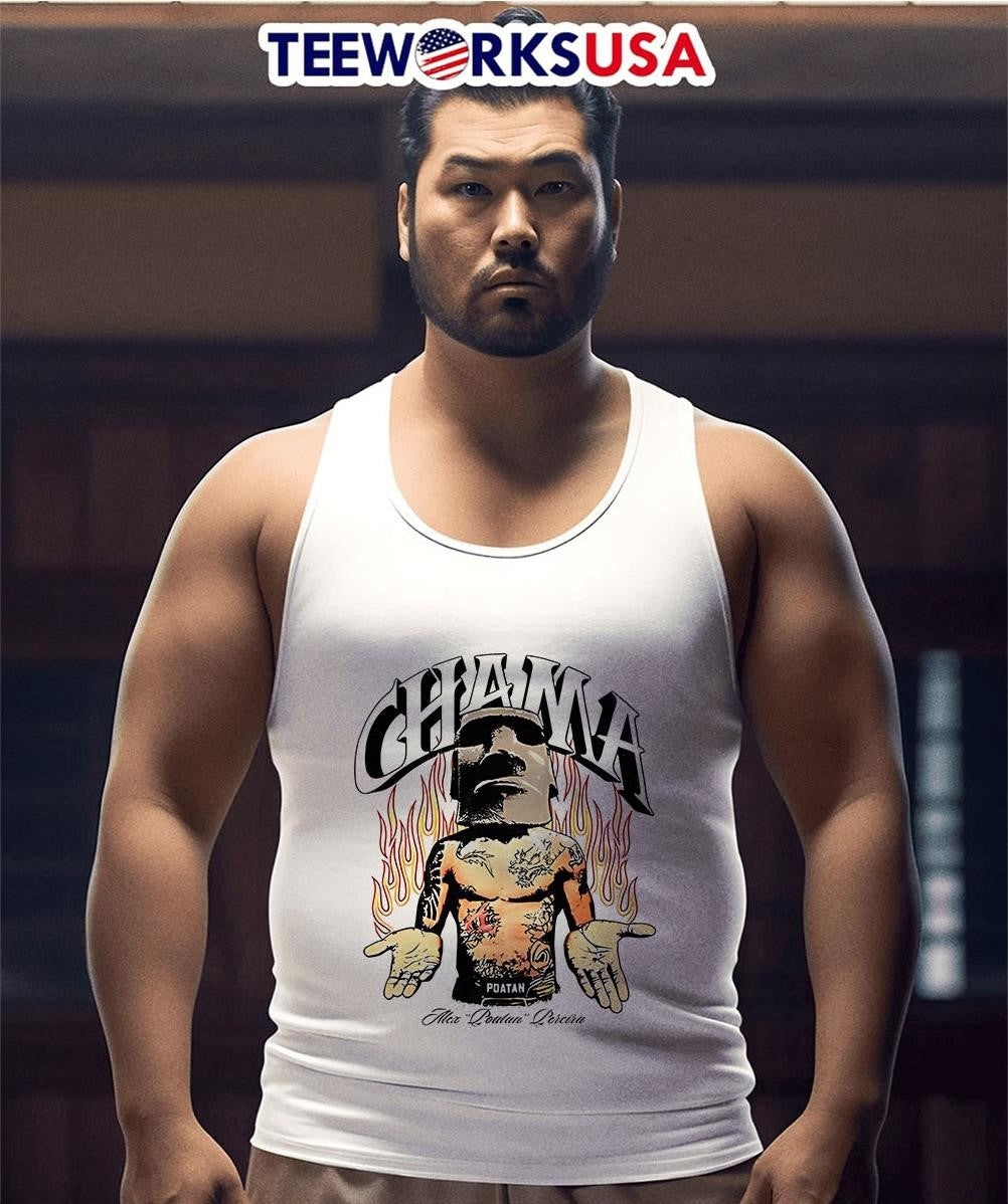 Chama Championship Alex Poatan Pereira - Adult & Kids T-Shirts, Sweatshirts & Hoodies apparel design preview 3