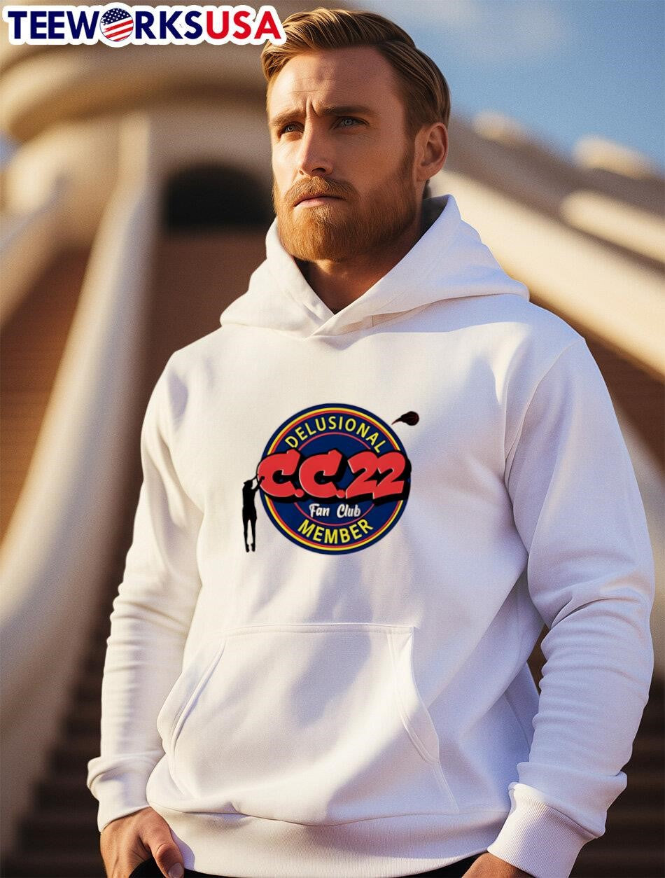 CC.22 Fan Club Delusional Member - Adult & Kids T-Shirts, Sweatshirts & Hoodies apparel design preview 2