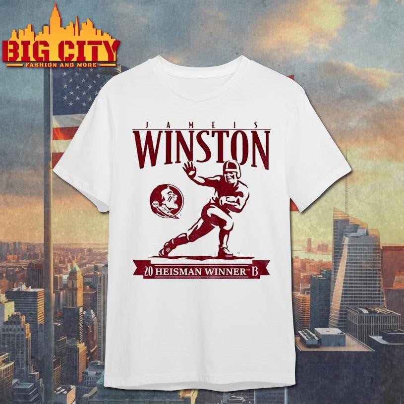 Jameis Winston Heisman Trophy Florida State Football - Adult & Kids T-Shirts, Sweatshirts & Hoodies apparel design preview 1