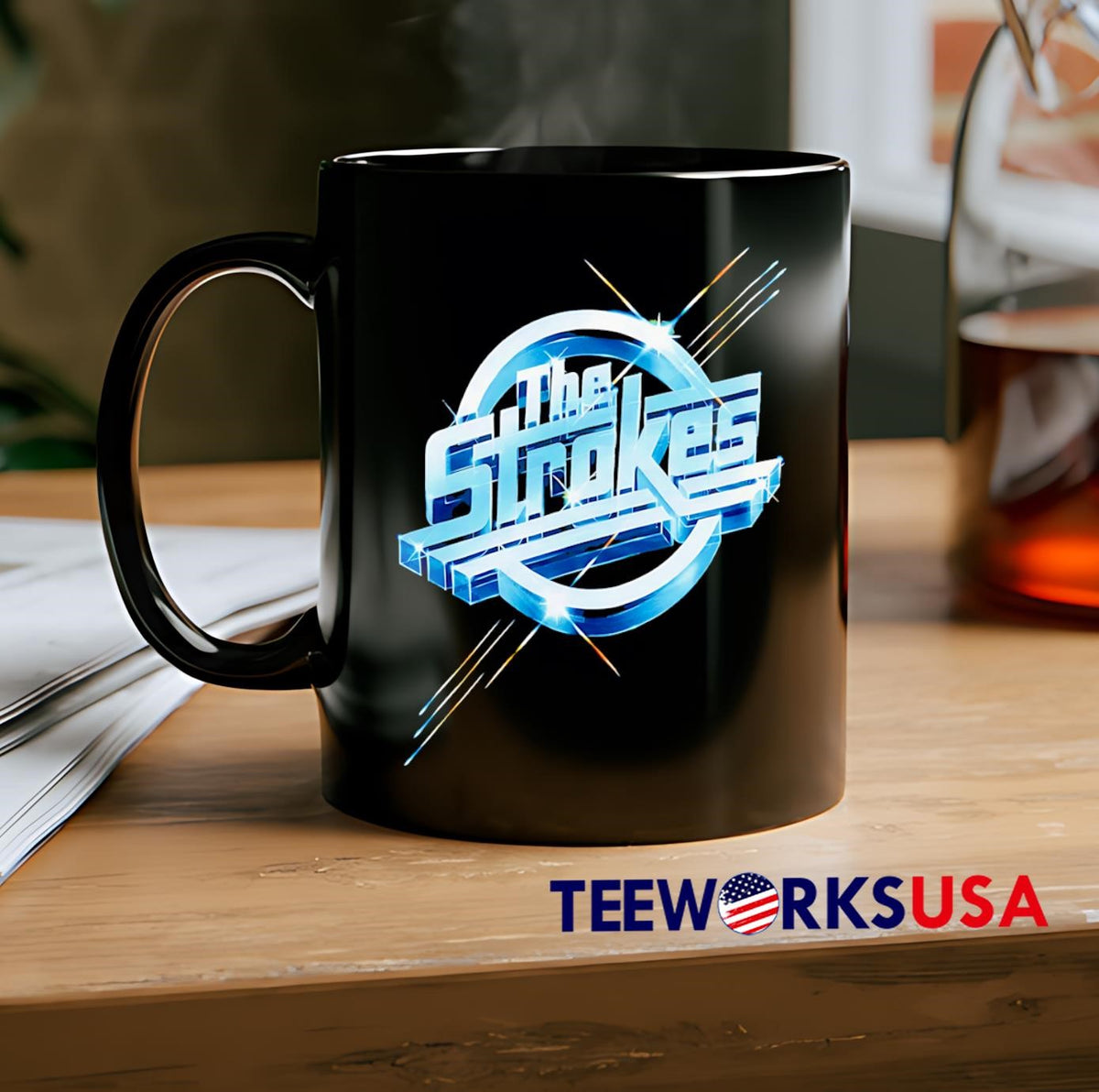 The Strokes logo - Adult & Kids T-Shirts, Sweatshirts & Hoodies apparel design preview 2