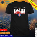 Chicago Cubs 2022 Postseason built for October - Adult & Kids T-Shirts, Sweatshirts & Hoodies apparel design preview 1