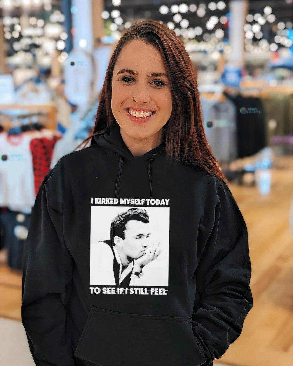 I kirked myself today to see if still feel - Adult & Kids T-Shirts, Sweatshirts & Hoodies apparel design preview 5