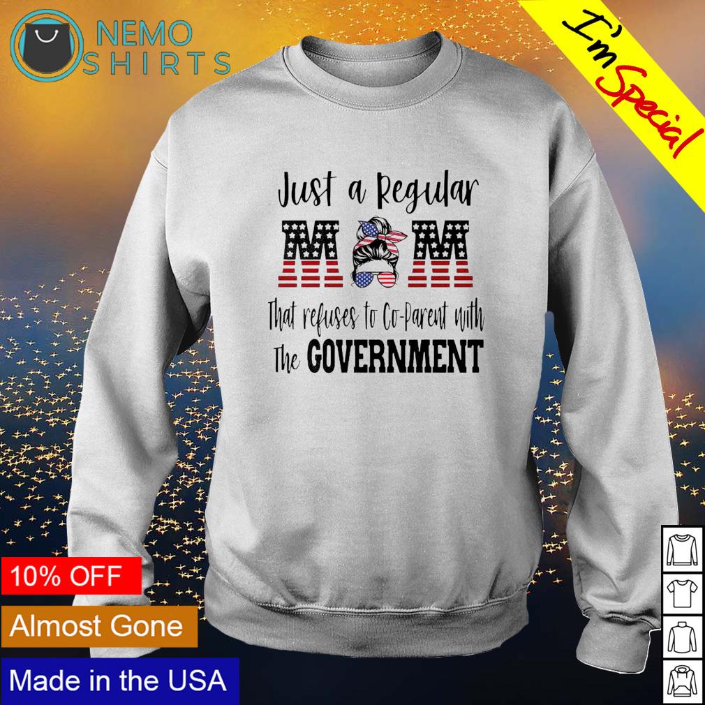 Messy Bun Just a regular mom that refuses to - Adult & Kids T-Shirts, Sweatshirts & Hoodies apparel design preview 4