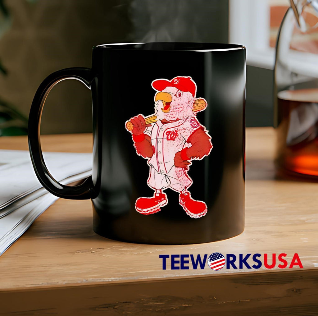 Washington Nationals baseball mascot vintage - Adult & Kids T-Shirts, Sweatshirts & Hoodies apparel design preview 2