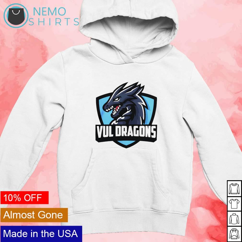 VUL Dragons football logo - Adult & Kids T-Shirts, Sweatshirts & Hoodies apparel design preview 2