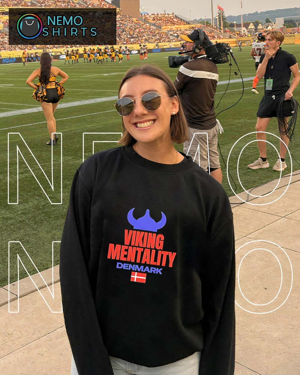 Denmark Viking Mentality graphic - Adult & Kids T-Shirts, Sweatshirts & Hoodies apparel design preview 4