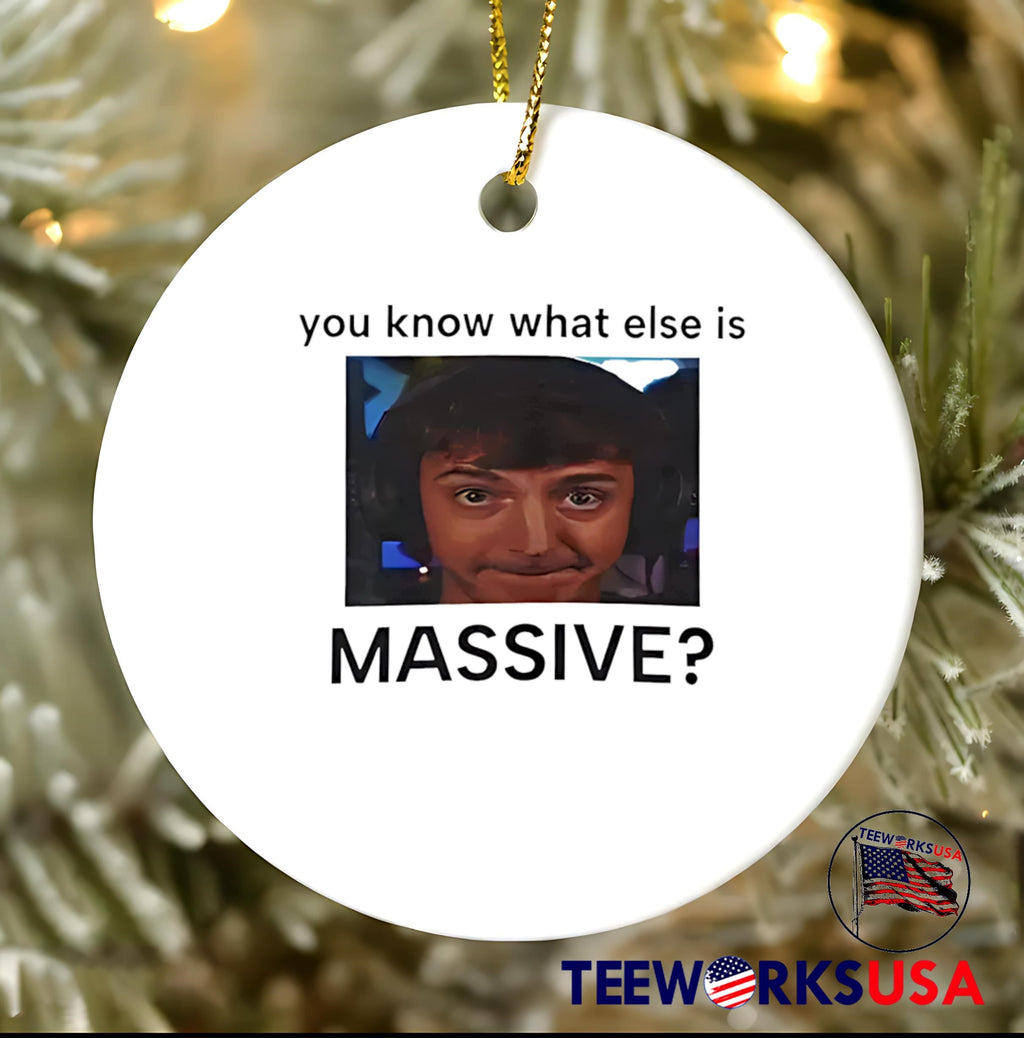 You know what else is Massive - Adult & Kids T-Shirts, Sweatshirts & Hoodies apparel design preview 3