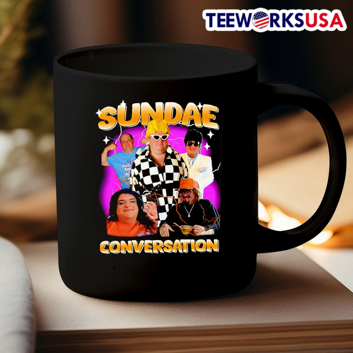 Sundae Conversation Glenny Balls - Adult & Kids T-Shirts, Sweatshirts & Hoodies apparel design preview 3