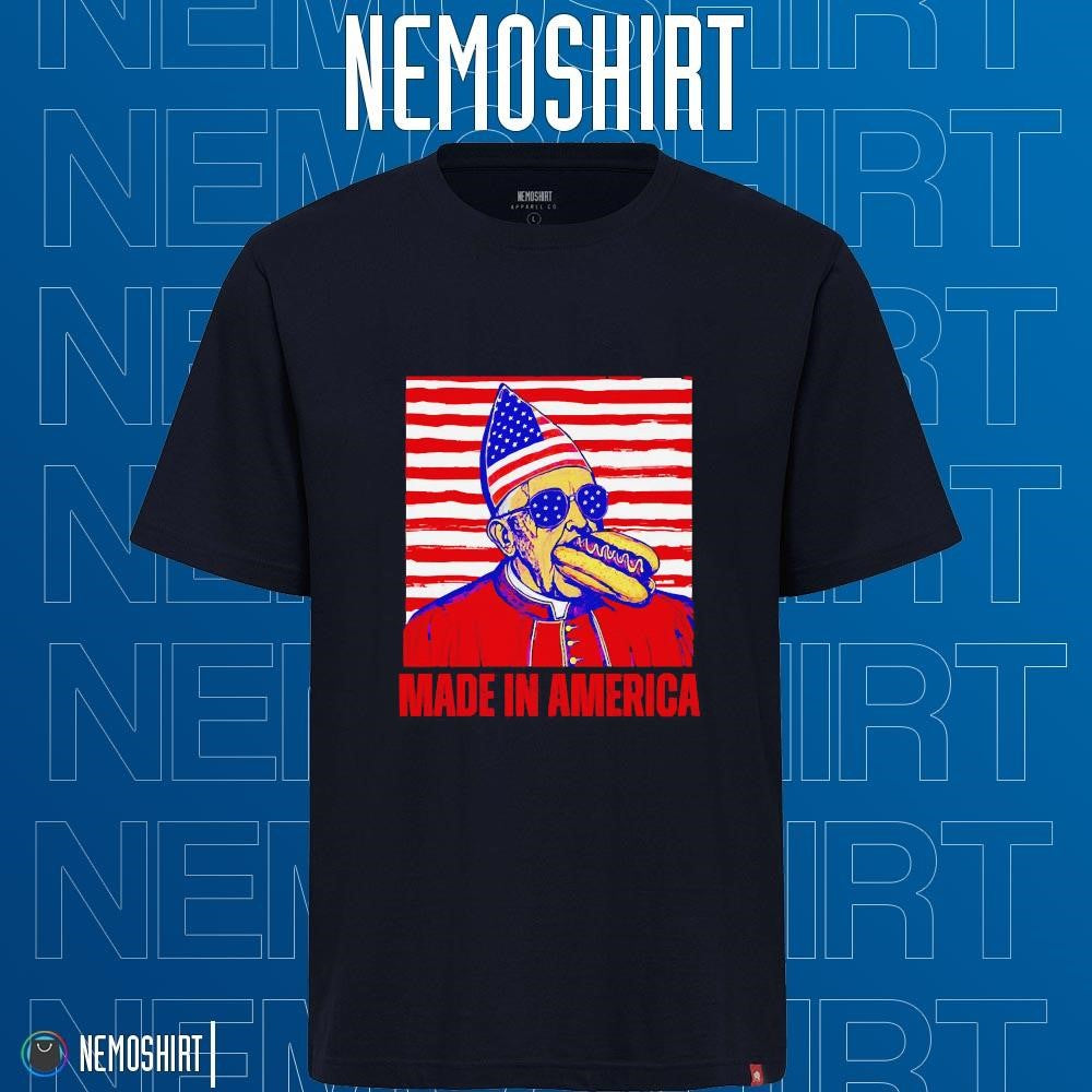 Made in America Pope Leo XIV Chicago hot dog - Adult & Kids T-Shirts, Sweatshirts & Hoodies apparel design preview 1