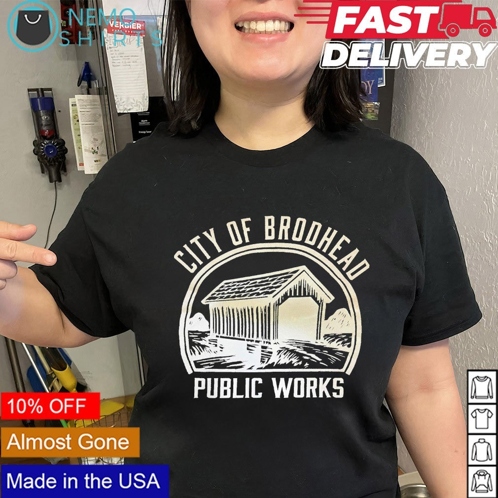 City of brodhead public works - Adult & Kids T-Shirts, Sweatshirts & Hoodies apparel design preview 2