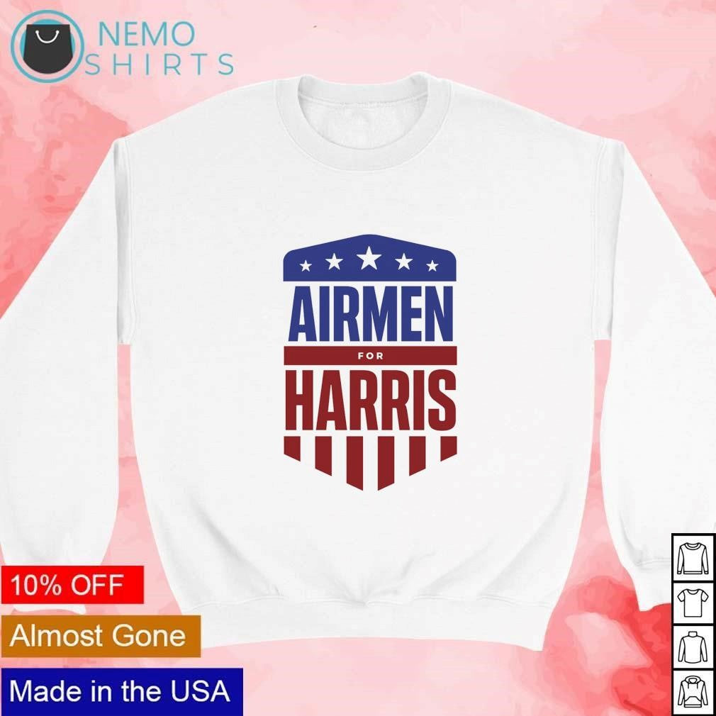 Airmen for Harris - Adult & Kids T-Shirts, Sweatshirts & Hoodies apparel design preview 4